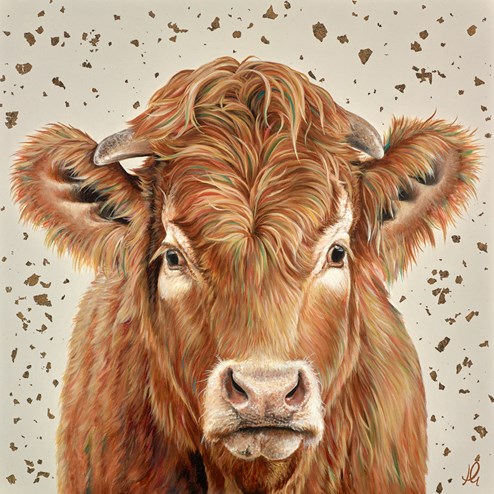 Highland Hero by Hayley Goodhead - Original Painting on Box Canvas